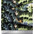 thumbnail image 3 of Soimoi Cotton Poplin Fabric Feather Texture Print Fabric by Yard 56 Inch Wide, 3 of 3