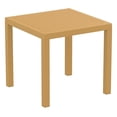 thumbnail image 3 of Compamia Ares 5 Piece Square Resin Patio Dining Set in Teak Brown, 3 of 3