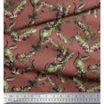 thumbnail image 2 of Soimoi Cotton Duck Fabric Leaves & Texture Print Fabric by Yard 42 Inch Wide, 2 of 2