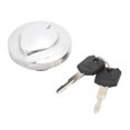 thumbnail image 2 of Motorcycle Iron Fuel Gas Cap Oil Tank Cover Fit for Rebel ACE750 85‑16, 2 of 9