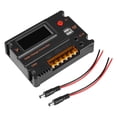 thumbnail image 2 of Contrôleur de Charge Solaire DC 12V/24V 10A Panneau Solaire Contrôleur Intelligent Régulateur de Batterie Double USB, 2 of 8