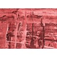 thumbnail image 1 of Ahgly Company Tapis Rectangulaire Lavable en Machine Rouge Transitionnel, 8 Pieds x 10 Pieds, 1 of 7