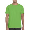 thumbnail image 1 of Gildan Mens Softstyle T-Shirt, L, Electric Green, 1 of 3
