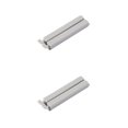 thumbnail image 3 of serony 2pcs Pure Color Sealing Clip Food Preservation Pure Color Household Tea Snack Pouch Sealer grey L 2Set, 3 of 6