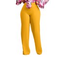 thumbnail image 2 of Womens Trousers, Women Tight And Versatile High Waisted Elastic Solid Color Pants, Work Pants, 2 of 5