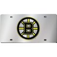 thumbnail image 2 of Plaque d'Immatriculation Laser Argentée des Boston Bruins, 2 of 2