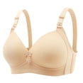 thumbnail image 1 of AherBiu Plus Size Bras for Women Wireless No Padding Full Coverage Bralettes Comfort Push up Everyday Bras, 1 of 4