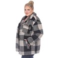 thumbnail image 2 of White Mark Women's Plaid Shacket, 2 of 6