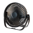 thumbnail image 2 of Boovnll Desktop Fan Quiet Brushless Turbine, Mini Fan, Wall Mounted Usb 3-In-1 Portable Small Fan, 2 of 8