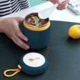 thumbnail image 2 of Hinati Clearance Portable Insulation Bucket Small Lunch Box with Soup Cup Airtight Food Storage Containers, Cereal Containers for Fridge, Freezer, Pantry, Cabinet, Kitchen Organization and Storage, 2 of 8