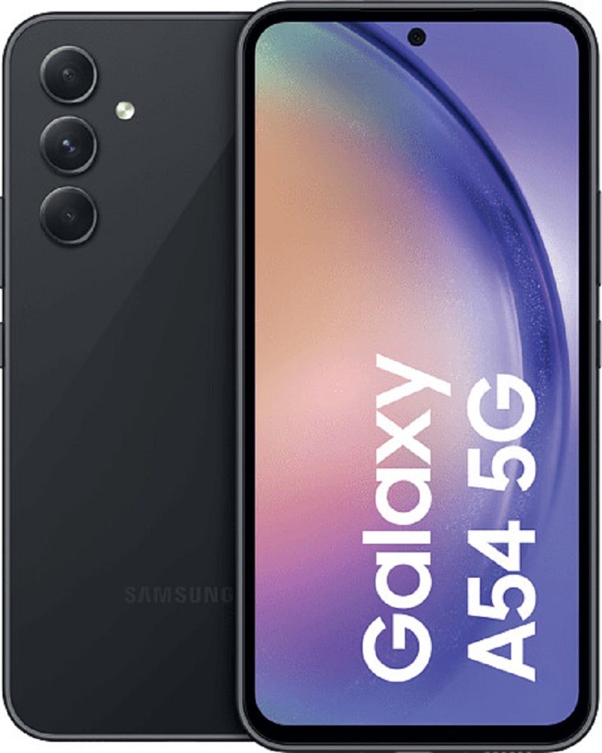 Refurbished Samsung Galaxy A54 5G - 128GB – Graphite – 50MP Triple Rear & 32MP Front Camera - Fully Unlocked Smartphone - Fair Condition