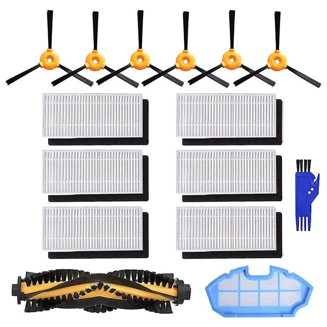 Jeu d'Accessoires pour Pièces de Rechange pour Brosses Filtrantes Ecovacs Deebot