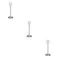 thumbnail image 4 of Baohd Contemporary Table Number Holder Photo Stand for Trendy Hotel Settings Silvery 20cm 3Set, 4 of 6
