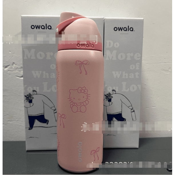 Owala Kitty Cat Cup FreeSip Insulated Stainless Water Bottle for