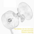 thumbnail image 3 of TopLLC Stretchable Fan, Fan Portable, 3 Speeds Desktop Table Fan, Plug In Power Fan, Rotation Strong Wind, Quiet Small Fan For Home Desktop Office on Clearance, 3 of 6
