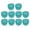 Vert, variante sur 10 Pcs Mini Chapeau Occidental en Plastique Bricolage Déco pour Poupée Gâteau Bouteille Ornement de Fête
