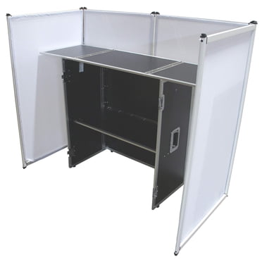 Harmony Audio Aluminium Portable Dj Façade Cabine Bord & Table de Poste de Travail 54 Pouces"
