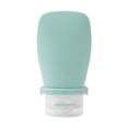 thumbnail image 2 of ZZkhGO 60ml Silicone Travel Bottle Set, Empty Cosmetics Sample Bottles with Flip-Top, Shampoo Shower Gel Extrusion Containers for Travel Toiletries, Blue, 2 of 6