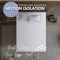 thumbnail image 4 of L'Baiet 10" Bed in a Box Gel Medium Firm Memory Foam Twin Size Mattress in White, 4 of 9