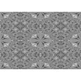 thumbnail image 1 of Ahgly Tapis Rectangulaire Lavable en Machine Intérieur Transitionnel Gris Cendré, 2 Pieds x 3 Pieds, 1 of 7