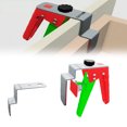 thumbnail image 2 of Hearth & Gear Drawer Fixing Clamps Adjustable Drawer Front Installation Clamp Cabinet Hardware Tool Universal Drawer Face Clamp Quick Drawer Clamp Auxiliary Fixing Clip For Drawer Front Panel Digital, 2 of 7