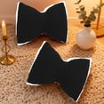 thumbnail image 1 of Dvkptbk Cotton Bow Pillows and Linen Pillow Solid Color Sofa Pillow Cushion Two Purpose Bow Pillow Lumbar Pillow 16X12 Inches Motheres Day Gift Pillow Bedding, 1 of 6