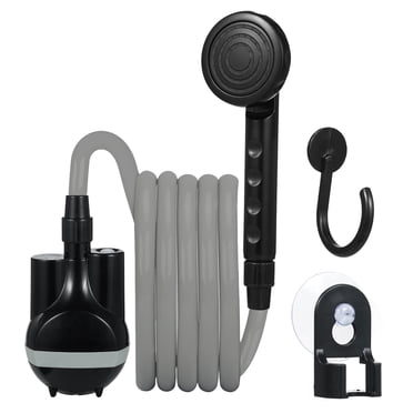 2024 Portable Camping Shower Outdoor/Indoor Electric Shower with Water Switch, 2200mAh Type-c Rechargeable Fast Charging,6.6ft