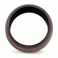 thumbnail image 2 of Edward Mirell Black Ti Domed Anodized Copper Color 16mm Band Size 7.5, 2 of 4
