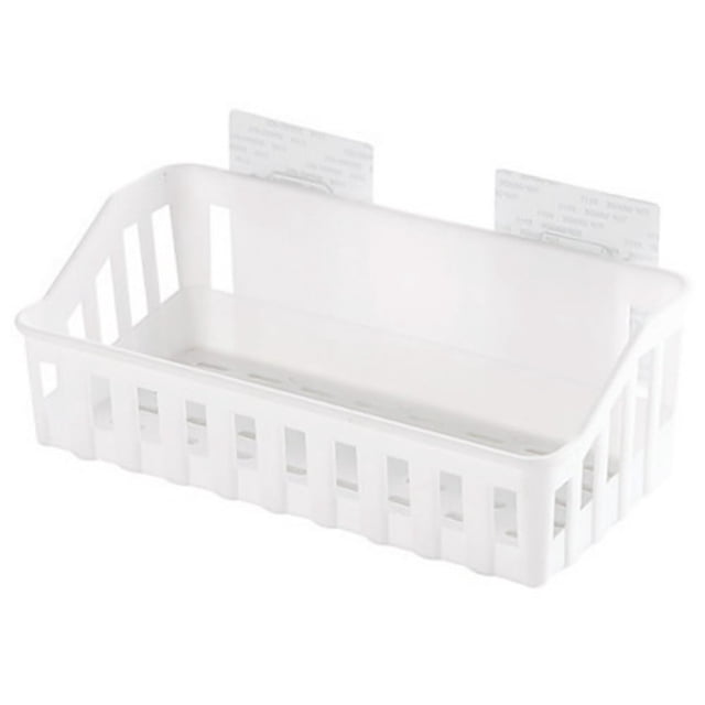 Panier de Rangement de Salle de Bain Support Étagère Panier de Douche Ventouse pour Shampoing