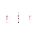 thumbnail image 3 of Youkk Exquisite Wind Chimes With Intricate For Refined Look Multiple Styles And Colors Wind Chime Pendant red 3Set, 3 of 6