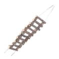 thumbnail image 3 of Bird Rope Ladder, Pet Hanging Ladder Easy To Install Environmentally Natural Wooden With Soft Metal Wire For Chewing 40cm,50cm,60cm,70cm, 3 of 8