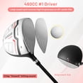 thumbnail image 4 of Gymax Ensemble Complet de Clubs de Golf pour Femmes 12 Pcs Main Droite avec Sac Support de Golf et Capuchon de Pluie, 4 of 10