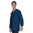 thumbnail image 2 of Landau Essentials Vestes de Sarrau à 5 Poches pour Hommes - Coupe Classique et Décontractée, Col Ras du Cou, devant à Boutons-Pression, Sarraus d'Échauffement 7551, 2 of 6