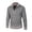 Khaki, variant on fartey Mens Sweater Knit Stand Collar Woolen Print Top Long Sleeve Slim Fall and Winter Warm Quarter Zip Pullover Sweater