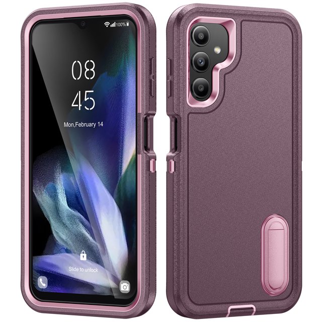 for Samsung Galaxy A14 5G Case, Samsung Galaxy A14 5G Phone Case with Built in Kickstand, Shockproof/Dustproof/Drop Proof Heavy Duty Military-Grade Rugged Protective Cover for Samsung Galaxy A14 5G