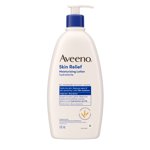 Aveeno Skin Relief Moisturizing Lotion, Shea Butter, Dimethicone, Triple Oat, Itchy, Dry Skin Body Moisturizer, Fragrance Free, 532mL