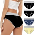 thumbnail image 2 of Culottes Menstruelles pour Femmes, 4 Pcs, Réutilisables, Anti-Fuites, Grande Taille, Culottes de Protection Post-Partum, 2 of 7