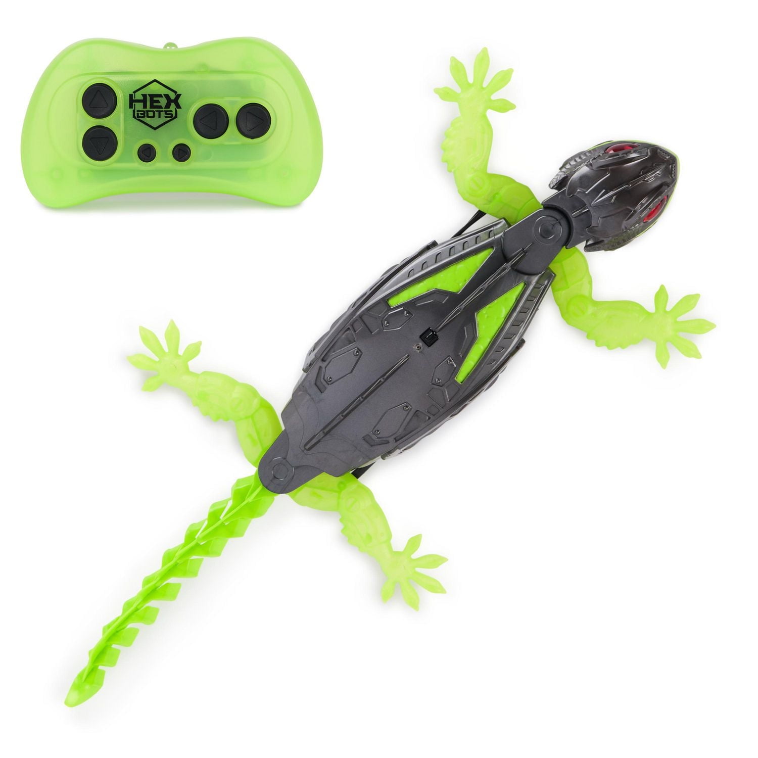 Binghe Gecko – Bolide Mural Télécommandé, Gecko LED, Grimpe Murs/plafonds, USB-C, Dès 3-8 Ans