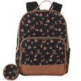 thumbnail image 1 of Madison & Dakota 2 Piece Multi-Pocket Backpack with Laptop Electronics Pocket and Removable Keychain Coin Pouch, 1 of 6