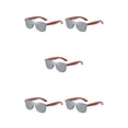 thumbnail image 1 of Decodeary Protection Bois Mode Lentille Colorée Options Monture Légère Argent 5Ensemble, 1 of 6