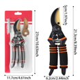 thumbnail image 3 of Professional Heavy Duty Pruning Shears, 5.4-Inch Bypass Garden Clippers, Sharp Rust-Resistant Steel Blades for Trees, Branches, Floristry, and Fruit Picking, Gardening Scissors, 3 of 6