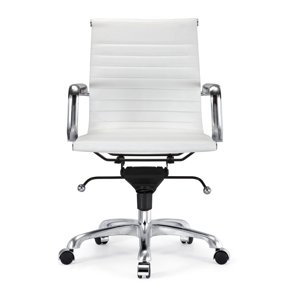 Office Chair Toni Low Back Tan Executive Conference Ergonomic adjustable height, and swivel rotation.