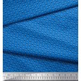 thumbnail image 2 of Soimoi Georgette Viscose Fabric Diamond & Triangle Shirting Fabric Prints by Yard 42 Inch Wide, 2 of 3