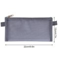 thumbnail image 3 of TopLLC Pencil Pouch, Pencil Case, Pencil Bag Exquisite And Transparent Mesh Pencil Case Storage Bag With Multiple Colors Optional Nylon Mesh Simple and transparent mesh pencil, 3 of 4