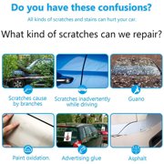 Disposable Auto Paint Scratch Repair Wipe Cloth, Universal Color Safe Car Surface Fine Scratch Remover Cleaning Accessory 6 Pack