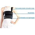 thumbnail image 4 of Solmyr Broken Rib Brace, Rib and Chest Binder Belt for Men and Women, Rib Cage Protector Wrap Rib Belt for Sore or Bruised Ribs Support, Broken Sternum, Dislocated Ribs Protection, Pulled Muscle Pain, 4 of 4