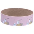thumbnail image 4 of GROWTH TANK Cat Scratch Bowl Cat Scratcher Round Cat Scratching Board Corrugated Scratch Pad B Large, 4 of 9