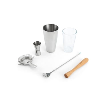 Houdini 5 Piece Bar Set, Stainless Steel Accessories