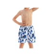 thumbnail image 2 of Father and Son Matching Leaves Print Swim Trunks/Boys Quick Dry Swimwear Bathing Suits, 2 of 7