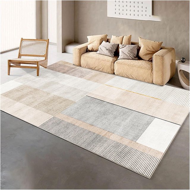 ORUYROP Modern Heated Floor Mat Area Rugs Electric Heated Area Rug Carbon Crystal Heated Carpet Heated Floor Mat or Office and Home (Color : 4, Size : 160x240cm)
